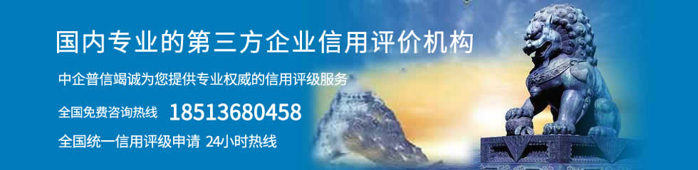 北京中企普信國(guó)際信用評(píng)價(jià)有限公司